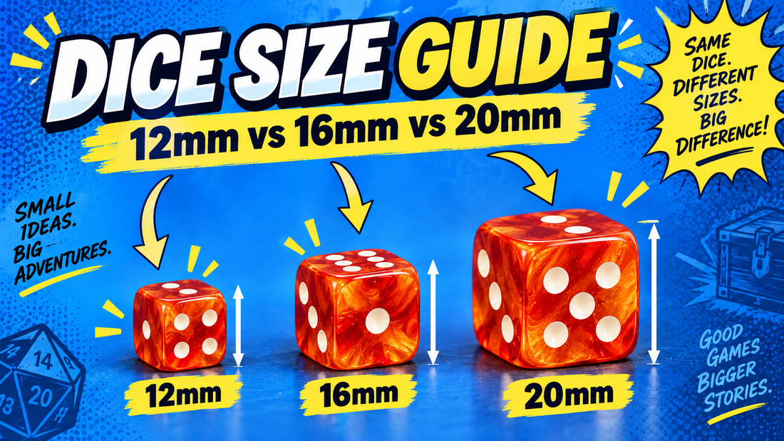 Dice Sizes Explained: 12mm vs 16mm vs 20mm Dice