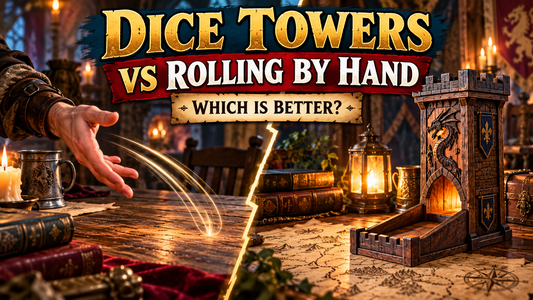 Are Dice Towers Better Than Rolling by Hand?