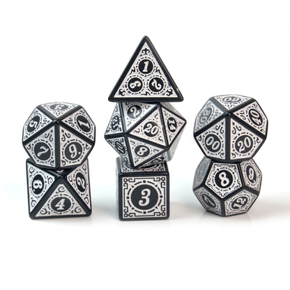 Winter Warrior Runic Engraved – 7 Pack RPG Dice