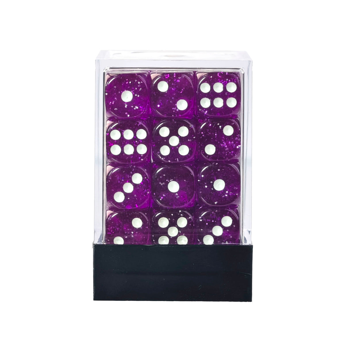 Glitter Purple - 12mm D6 Dice – 36 Pack