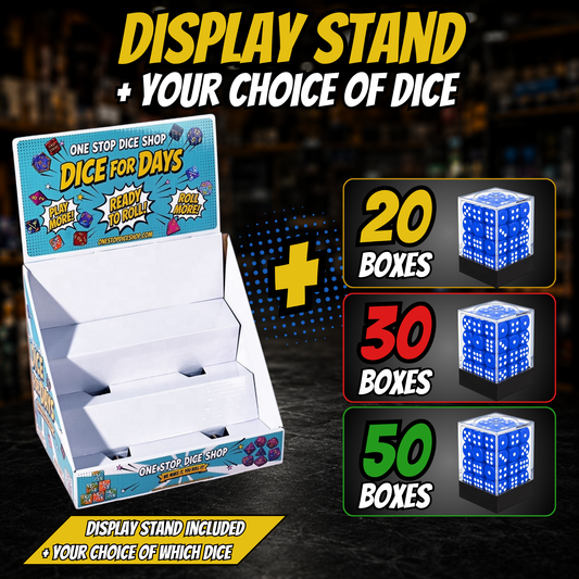 Retail Dice Display Starter Kit