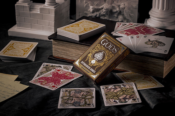 GODS Greek Mythology Playing Cards – Limited Edition Double Foil Deck
