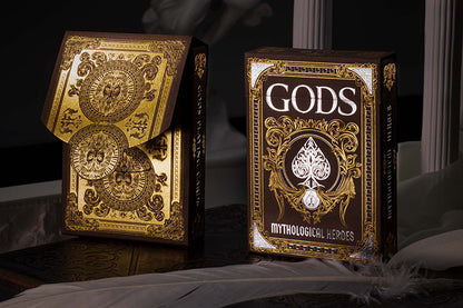 GODS Greek Mythology Playing Cards – Limited Edition Double Foil Deck