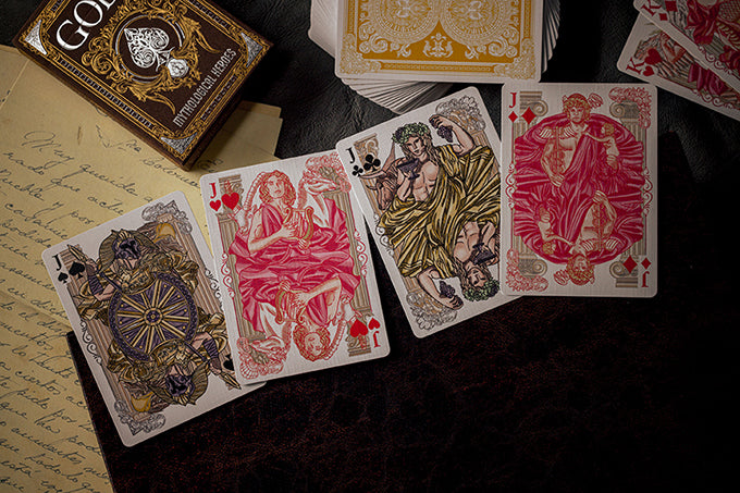 GODS Greek Mythology Playing Cards – Limited Edition Double Foil Deck
