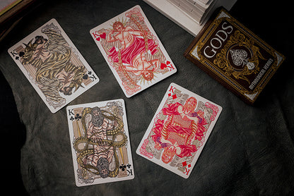GODS Greek Mythology Playing Cards – Limited Edition Double Foil Deck