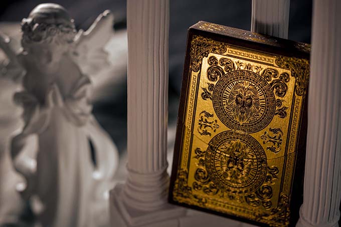GODS Greek Mythology Playing Cards – Limited Edition Double Foil Deck