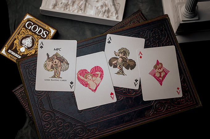 GODS Greek Mythology Playing Cards – Limited Edition Double Foil Deck