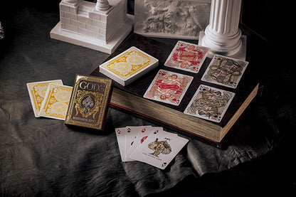 GODS Greek Mythology Playing Cards – Limited Edition Double Foil Deck